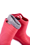 Detské ružové galoshes odnímateľná vložka stomilky