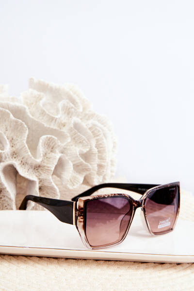 Dámské sluneční brýle s UV filtrem hnědé