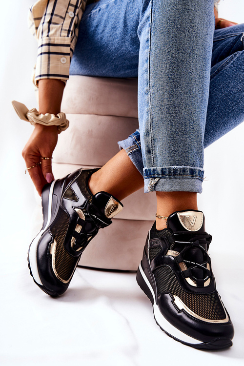 Dámské sportovní Boty Cerné Zlate Colli