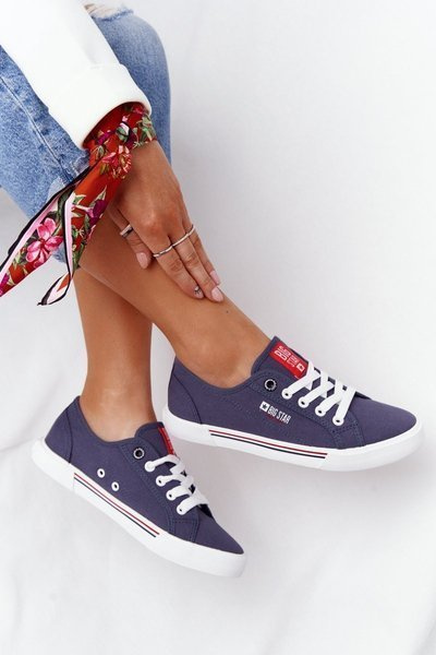 Dámska veľká hviezda HH274063 Navy Blue tenisky