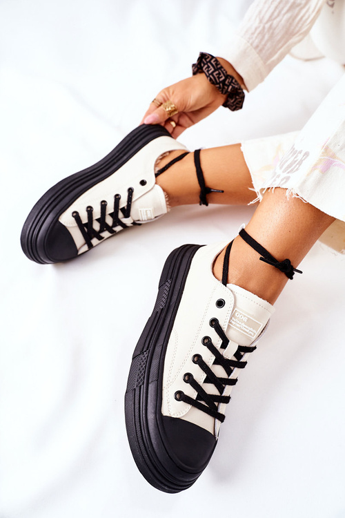 Dámské Zateplené Tenisky GOE II2N4036 Bílé