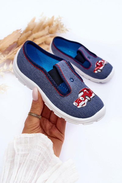 Befado Papcia topánky posuvné 975x180 modrá