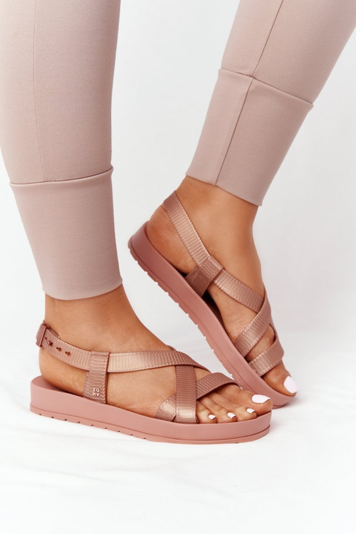 Voňavé Gumové Sandály Eco Friendly ZAXY HH285167 Nude