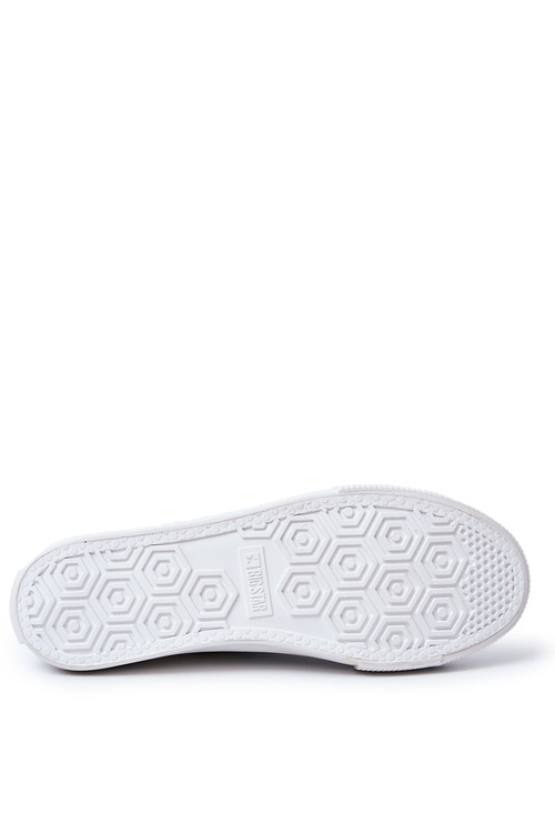 Pánské materiálové tenisky BIG STAR JJ174001 Bílé