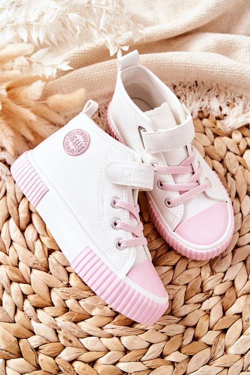 Dětské Tenisky Suchý Zip BIG STAR II374014 Bílé