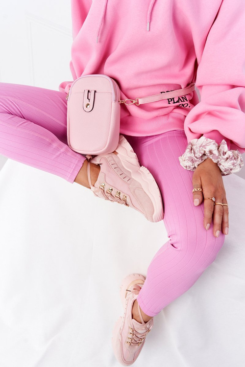 Dámske tenisky na veľkej jedinej ružovej dobrej nálade