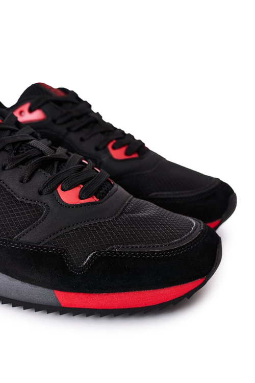 Pánské Sportovní Obuv Memory Foam Big Star HH174241 Černé