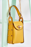 Malá dámská kabelka s Ornamentem žlutá Ellies 