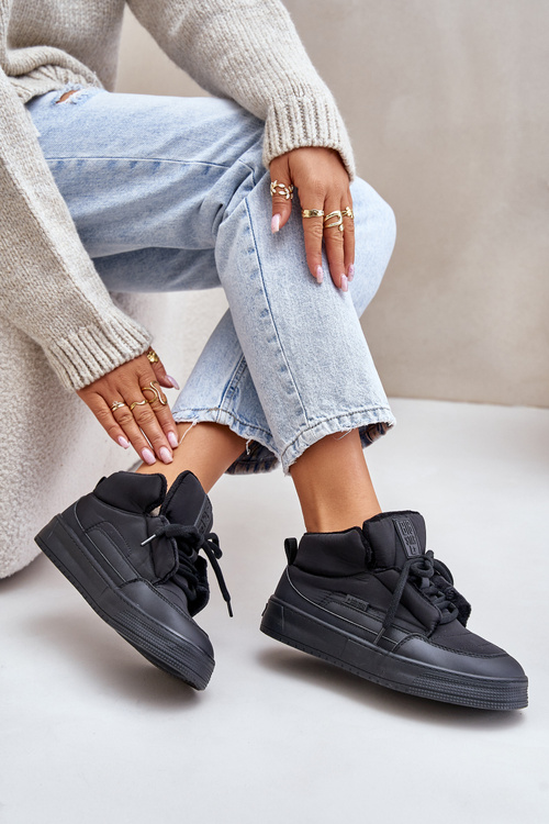 Dámske Snehové Topánky Big Star OO274A530 Čierne