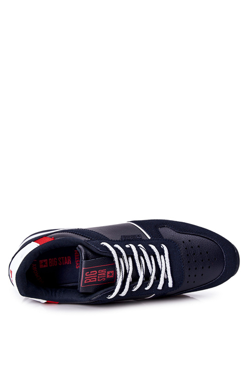 Pánská Sportovní Obuv Memory Foam Big Star Černé II174083