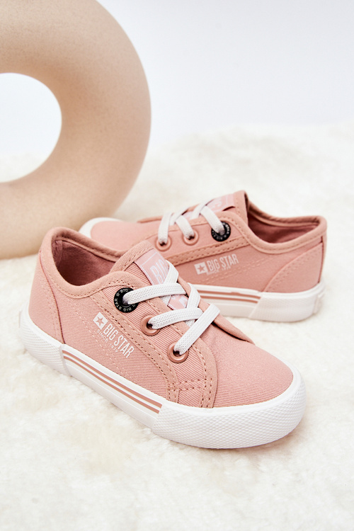 Veľká hviezda JJ374166 Svetlo ružové tenisky