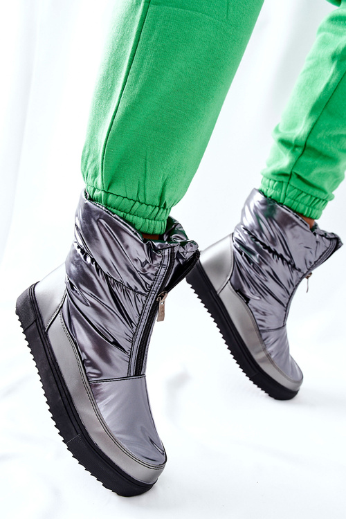 Dámské Sněhule Šedé Monile