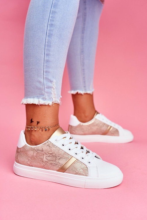 Dámská sportovní obuv Elegantní White Poppy