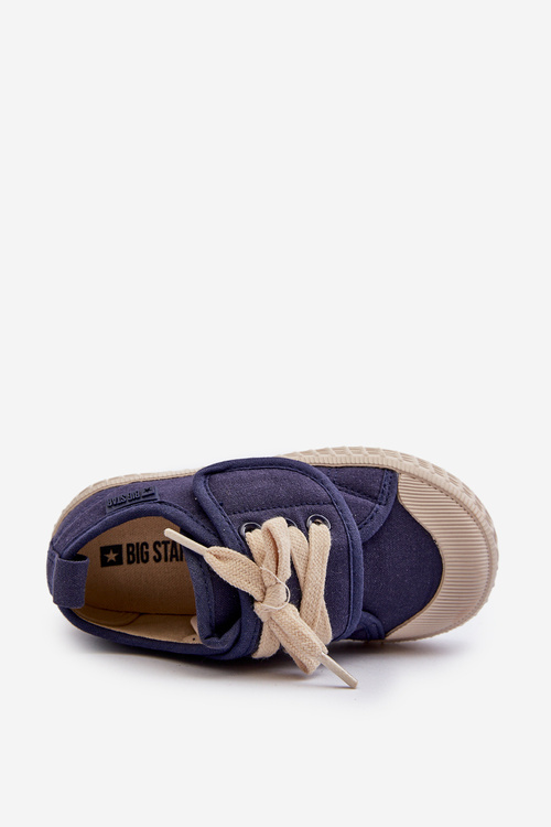 Detské tenisky HI-POLY SYSTEM BIG STAR NN374016 Tmavomodré