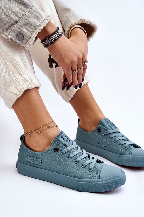 Dámské klasické nízké tenisky Big Star LL274019 Zelená