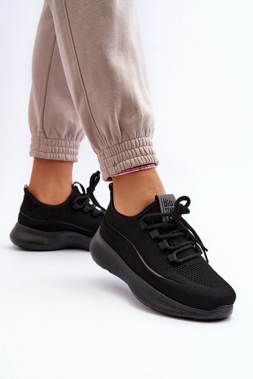 Dámske športové topánky Big Star NN274663 čierne