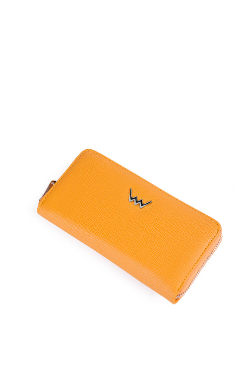 Velká peněženka na zip žlutá Hailey