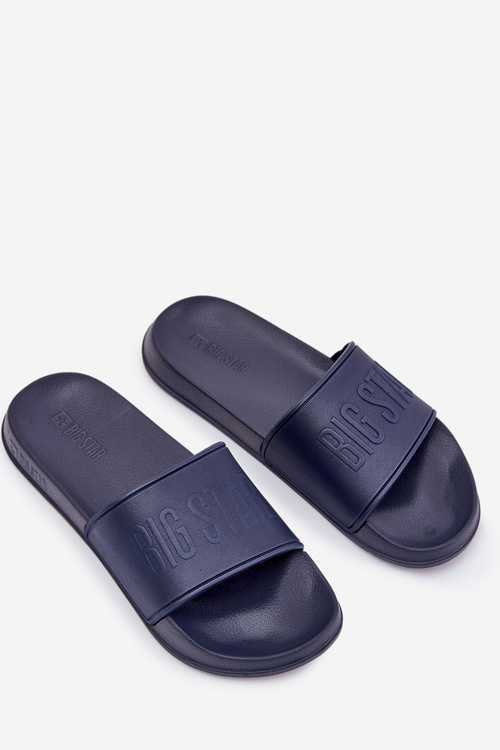 Ľahké Penové Sandále Pánske Big Star MM174323 Tmavomodré