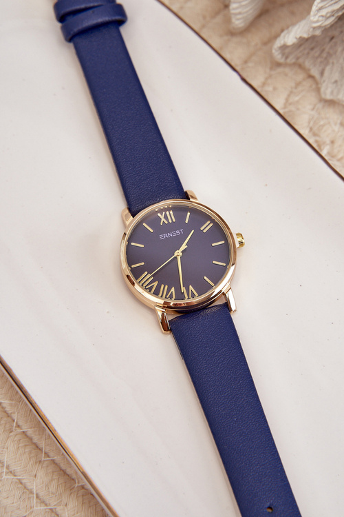 Dámské modré hodinky Ernest E97316