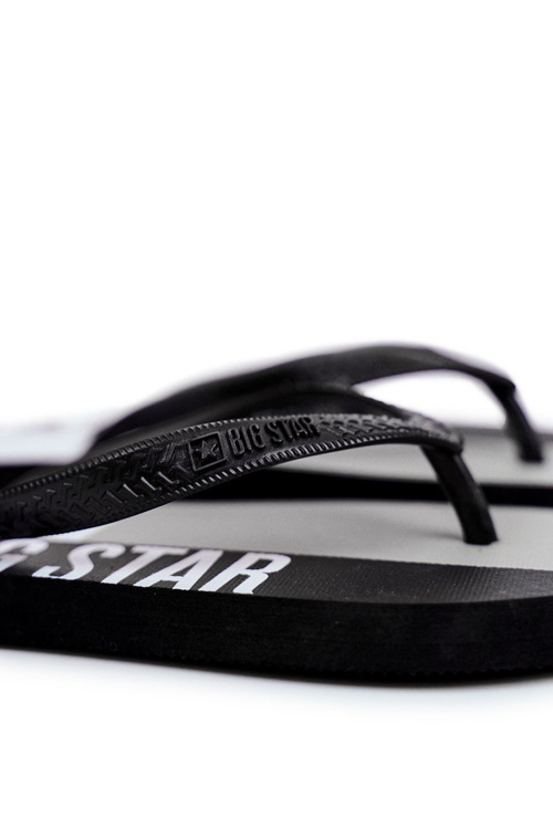 Pánske žabky Big Star Black FF274A453