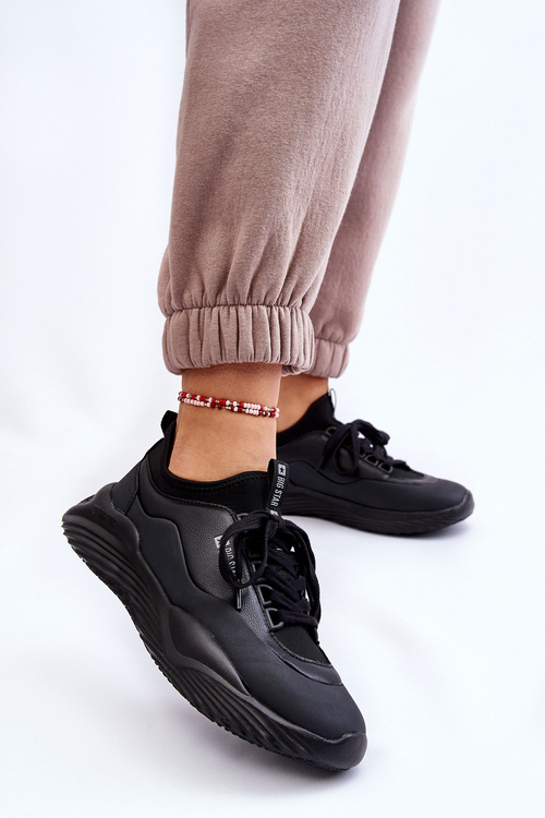 Dámske tenisky pamäť pamäťové penové systém Big Star LL274419 Čierna