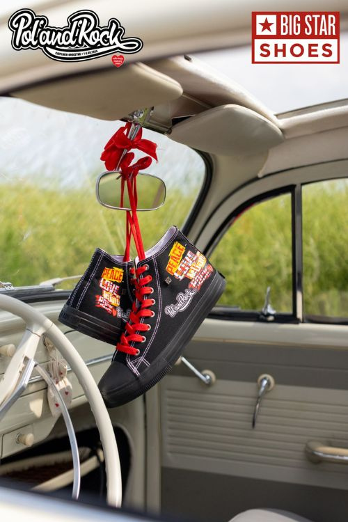 Vysoké pánske tenisky Big Star NN174109 Čierne