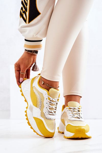 Tenisky Spory Sports Yello-White Revenge
