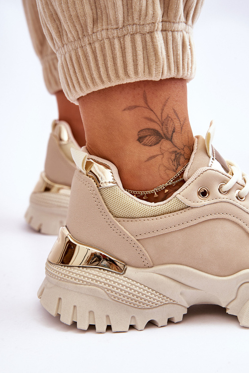 Klasické Tenisky na platformě Béžové Need It