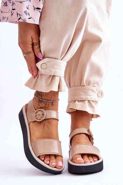 Voňavé hypoalergenní sandály ZAXY JJ285240 Béžová a černá