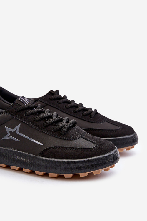 Nízke Športové Topánky Mužské Big Star NN174118 Čierne