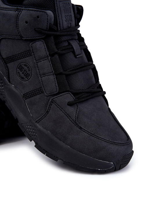 Pánské tenisky Sportovní obuv Big Star KK174247 Černe