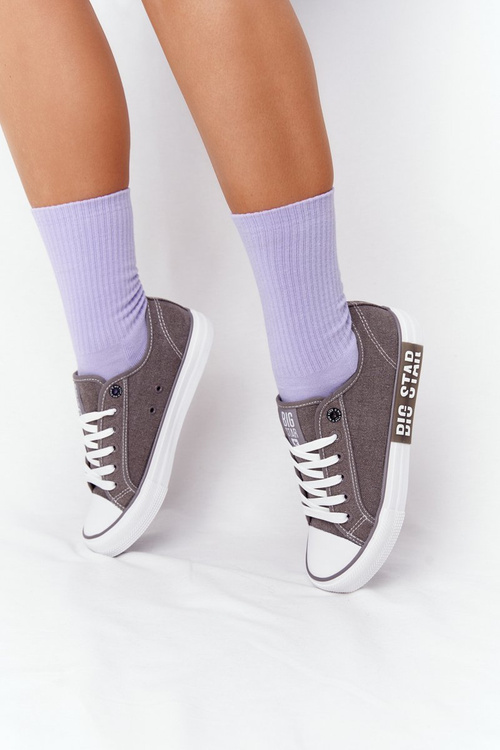 Dámska veľká hviezda HH274116 Šedá tenisky