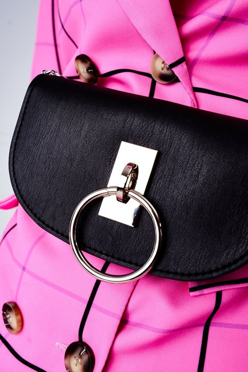 Malá obličková taška 2in1 Bruno Rossi Black