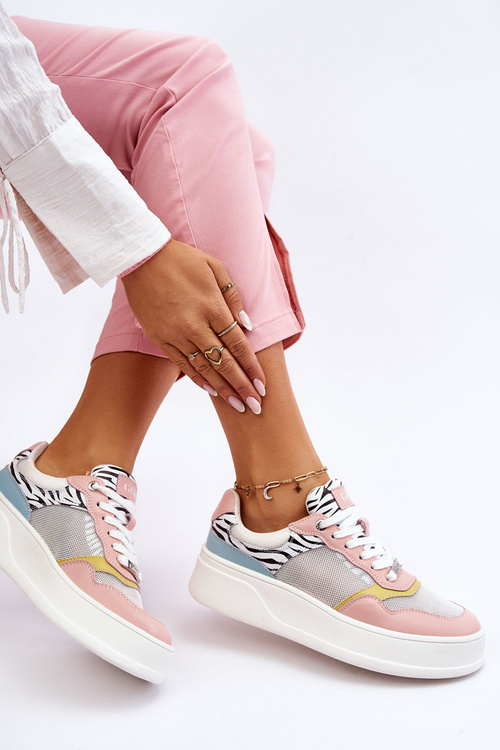 Dámske pohodlné Goe LL2N4053 Multikolor Sports Shoe