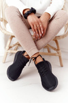 Dámská Sportovní Boty Sneakers Černé Amazing