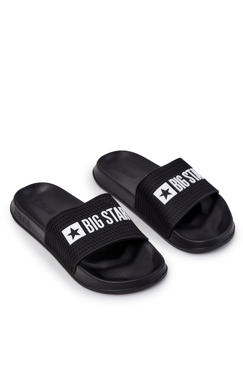 Pánské pantofle Big Star JJ174505 Černé