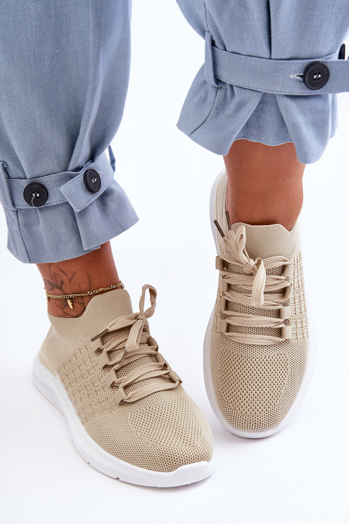 Klasické dámske béžové športové topánky Nikilla