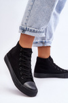 Dámske klasické tenisky High Black Remos