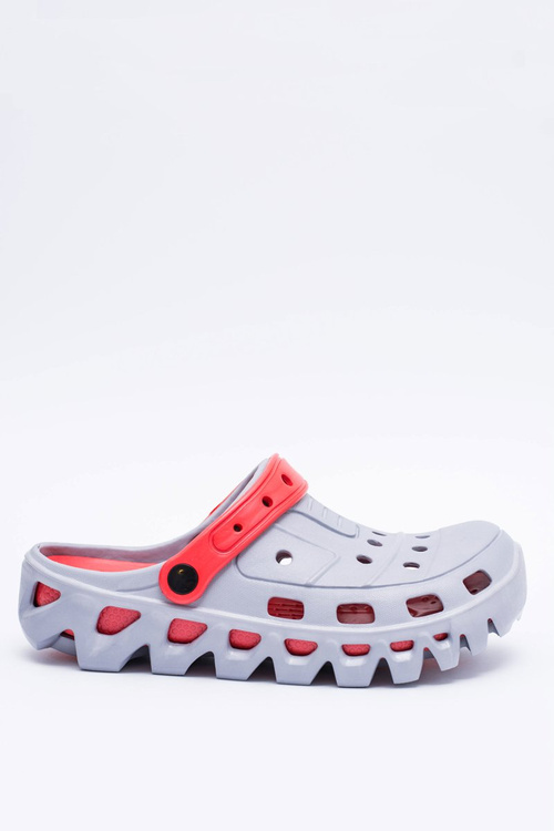 Šedé pánské zahradní žabky Flameshoes