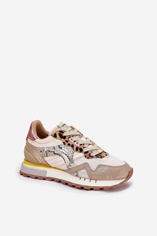 Tenisky Sportovní Boty Dámské D.Franklin DFSH378006 Zlaté