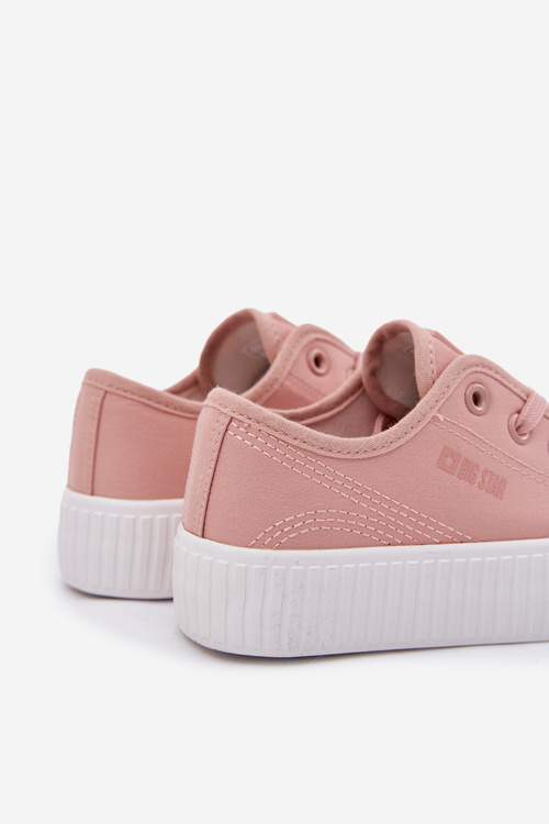 Detské Šnurovacie Tenisky Big Star RR374011 Ružové