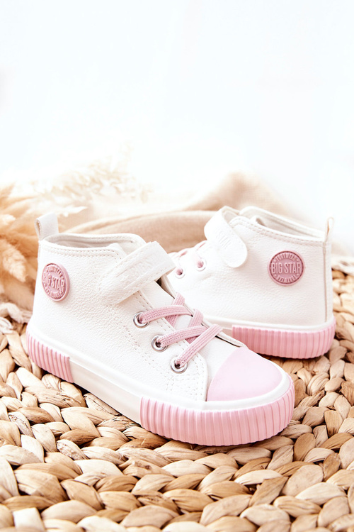 Dětské Tenisky Suchý Zip BIG STAR II374014 Bílé