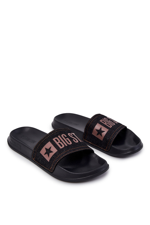 Pánské lehké pantofle Big Star JJ174533 Black