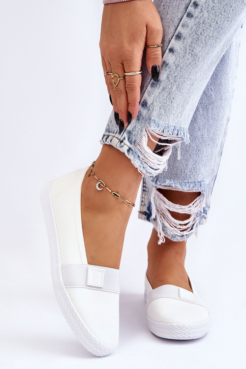 Dámské nazouvací tenisky Big Star LL274201 Bílá