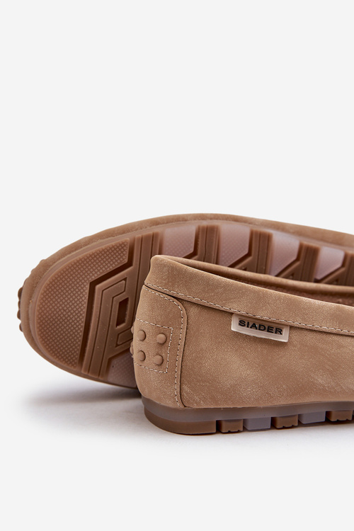 Dámské Mokasíny Z Eko Kůže Světle Bežové Celoria