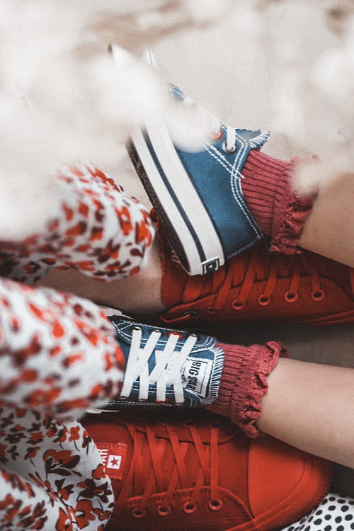 Dětské Klasické Tenisky Nízké BIG STAR HH374091 Tmavě Modré