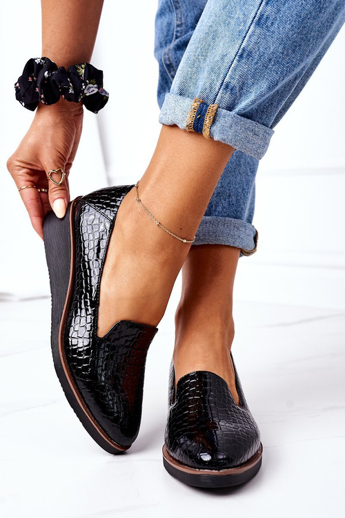 Maľované topánky pre Vinceza 10675 klin