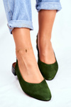Maciejka Green Ballerinas 04482-09