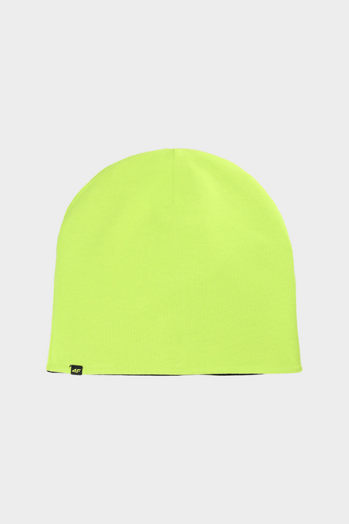 Oboustranná Dětská Čepice Beanie 4F 4FJWAW24ACAPU449-45S Zelená