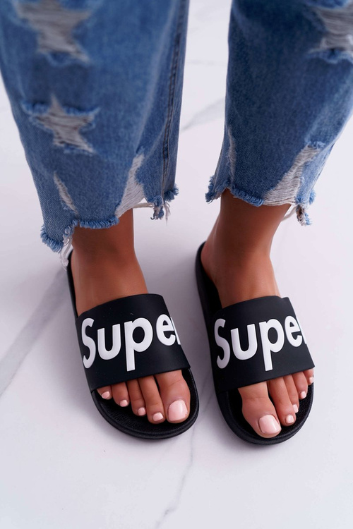 Dámské nazouváky černé Super Losaria